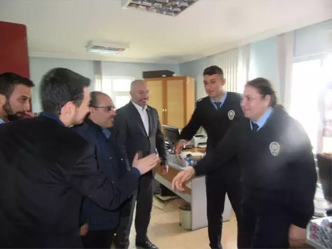 Başkan Saylık'dan Emniyete Ziyaret