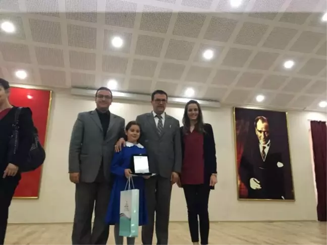 İlkokullar Arası Şiir Okuma Yarışması 3'ncüsü Günyüzü'nden