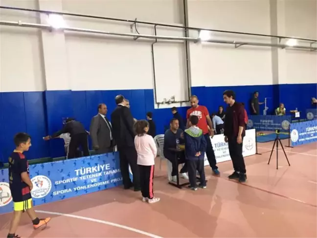 Sportif Yetenek Taraması ve Spora Yönlendirme Projesi Başladı