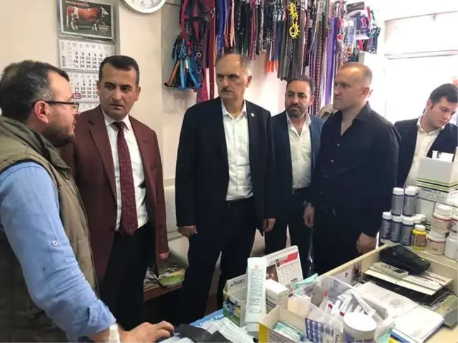 Keşap Belediye Başkanı Mehmet Emür'den Partisinin Seçim Çalışmasına Destek