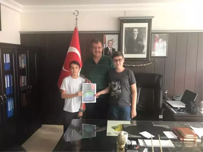 İlk Sevinçlerini Başkan Güven'le Paylaştılar