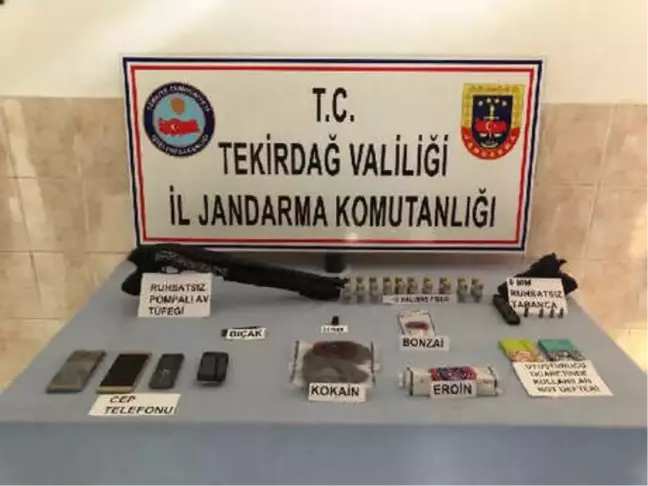 Tekirdağ'daki Uyuşturucu Operasyonunda 9 Gözaltı