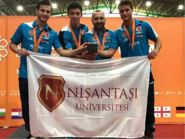 Nişantaşı Üniversitesi Masa Tenisi Takımı Avrupa Üniversite Oyunları'nda Şampiyon Oldu
