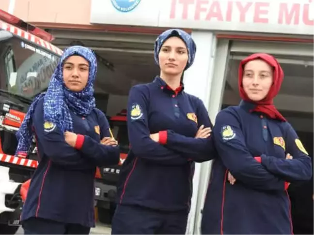 Çorum İtfaiyesi'nin 'Alev Melekleri'