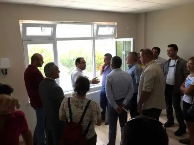 Rektör Acer Gökçeada'da İncelemelerde Bulundu