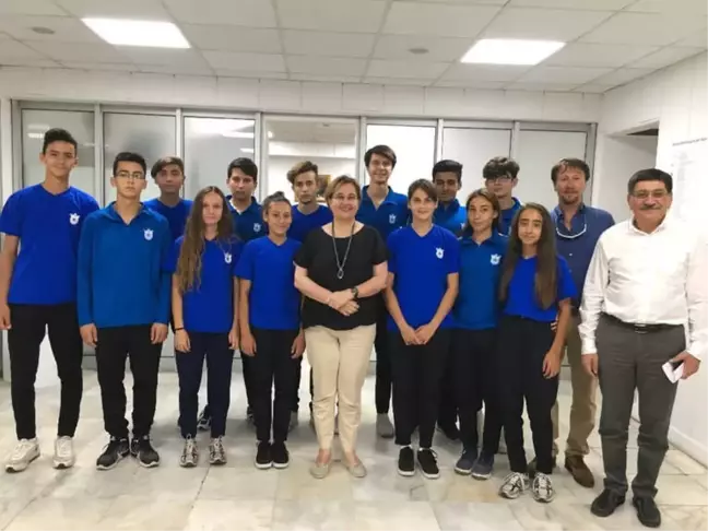 Şampiyonlardan Başkan Pekdaş'a Ziyaret