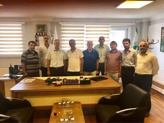 Başkan Dişli'den, Apek'e Ziyaret