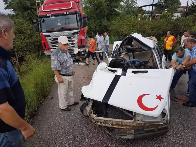 Fatsa'da Trafik Kazası: 1 Ölü