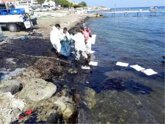 Foça'da Denize Petrol Sızmasıyla İlgili Adli Süreç de Başladı