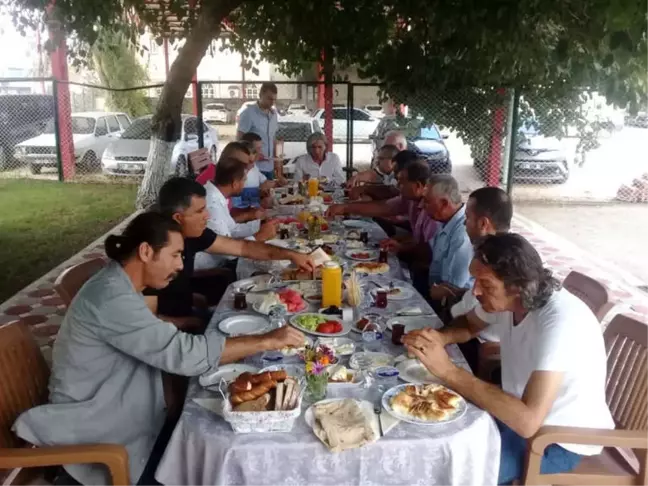 Yzo'dan Yüreğir Kaymakamı Genel'e Veda Kahvaltısı