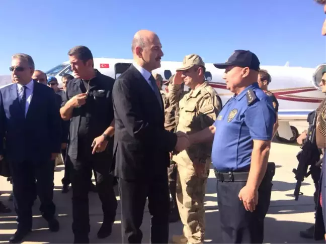 İçişleri Bakanı Süleyman Soylu Yüksekova'ya Geldi