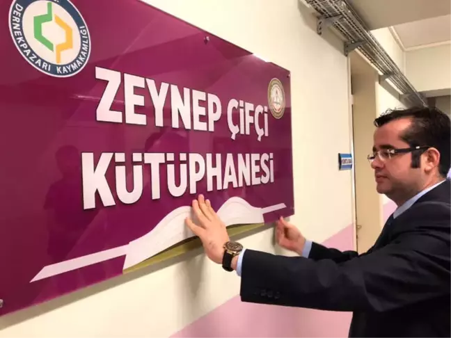 Zeynep'in Adı Okulundaki Kütüphanede Yaşayacak