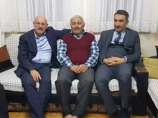 Kaymakam Parlak Şehit Ailelerini Ziyaret Etti