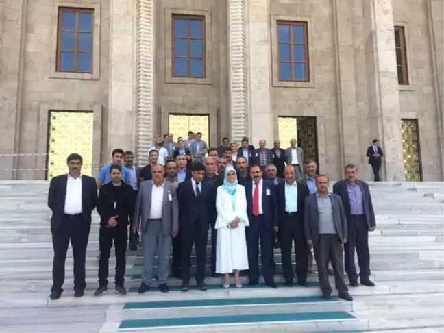 Tekmanlı Esnaf, AK Parti Erzurum Milletvekili Zehra Taşkesenlioğlu'nu TBMM'de Ziyaret Etti