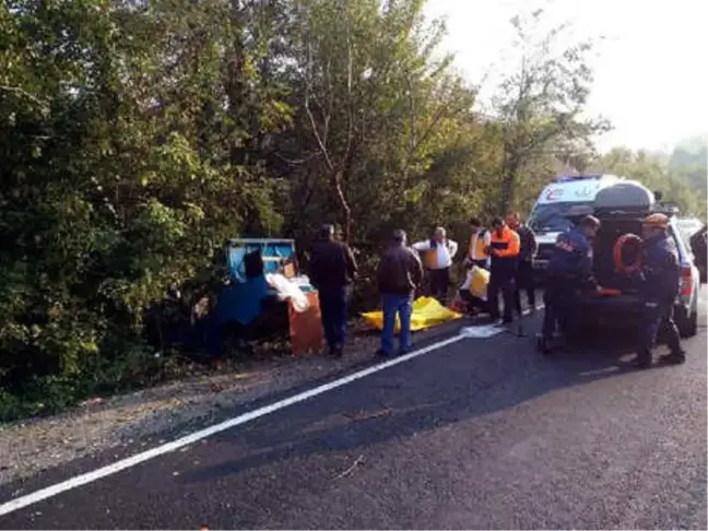 Baba ile Oğulu Trafik Kazası Ayırdı