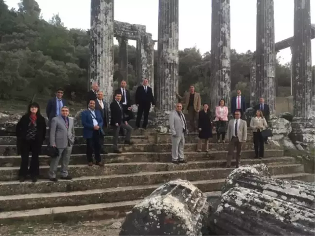 Rektör Çiçek, Euromos'a Hayran Kaldı