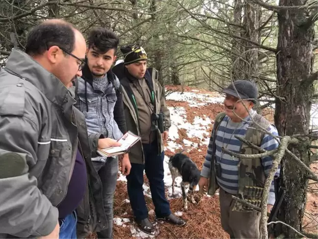 Afyonkarahisar'da Kaçak Avcılara Ceza Kesildi