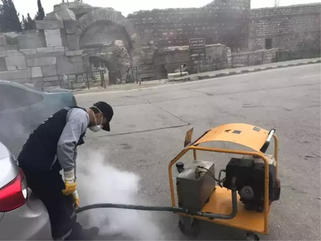 Bursa'da Haşereyle Kış Mücadelesi