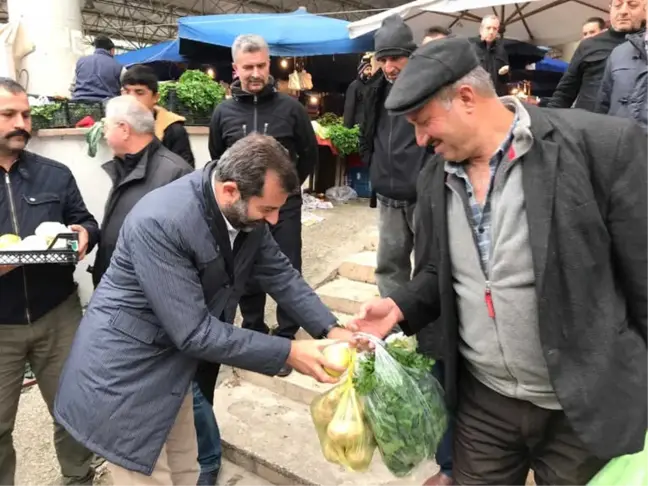 Gürsu'lulara Deveci Armudu İkram Edildi