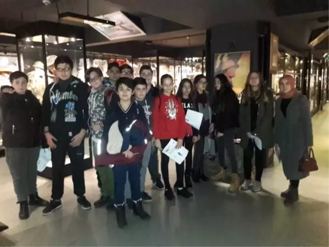 Simurg'lu Öğrenciler Dünyanın İlk ve Tek Canlı Tarih ve Diorama Müzesini Gezdi