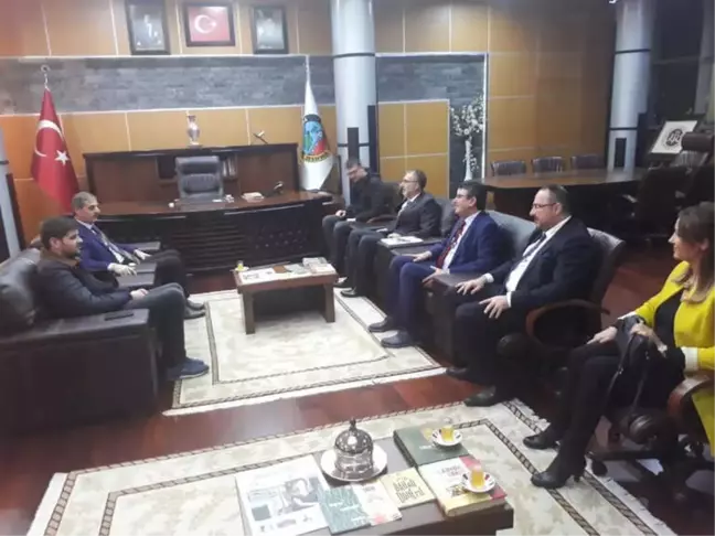 Cumhurbaşkanlığı Sosyal Politikalar Üyesi Işıkhan Başkan Alemdar'a Misafir Oldu