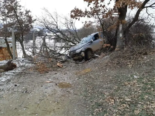 Tavşanlı'da Trafik Kazası: 1 Yaralı