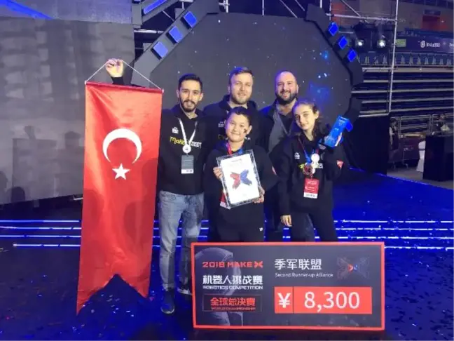 Bursa Robot Takımı Dünya Üçüncüsü Oldu