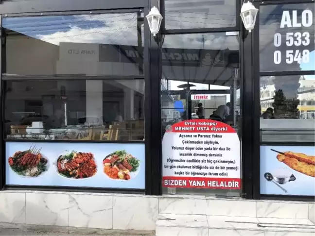Urfalı Kebapçıdan KKTC'de İnsanlık Ölmemiş Dedirten Davranış