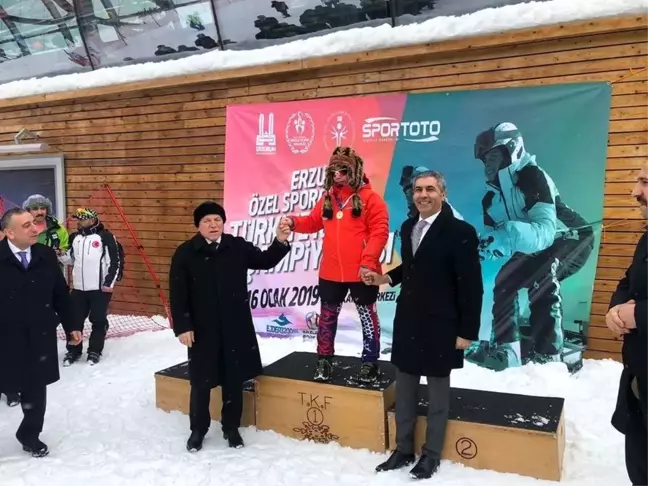 Özel Sporcular Palandöken'de Yarıştı
