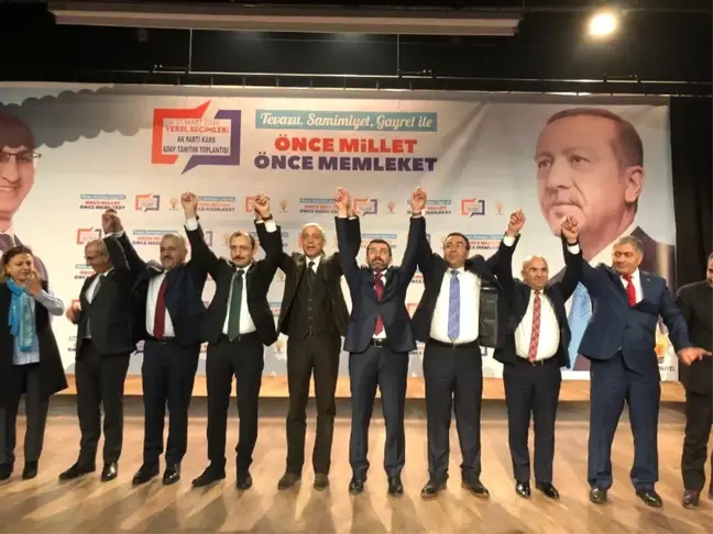 AK Parti Belediye Başkan Adaylarıyla Karslıların Karşısına Çıktı