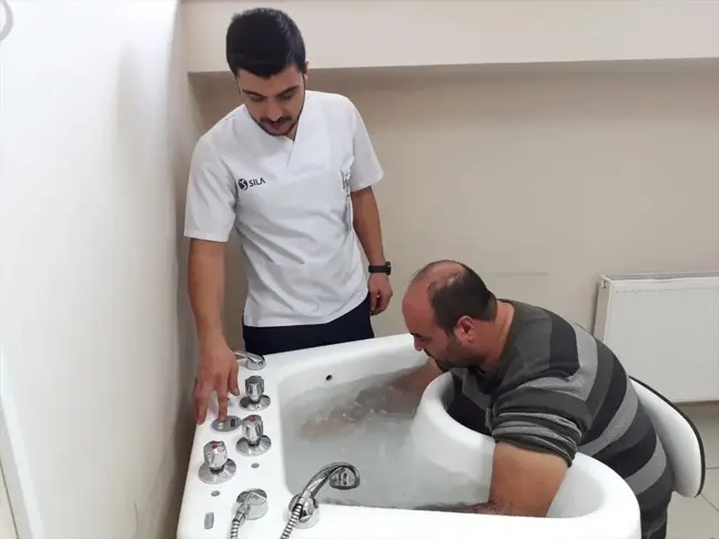 Kozaklı'da Girdap Banyosu Hizmete Girdi