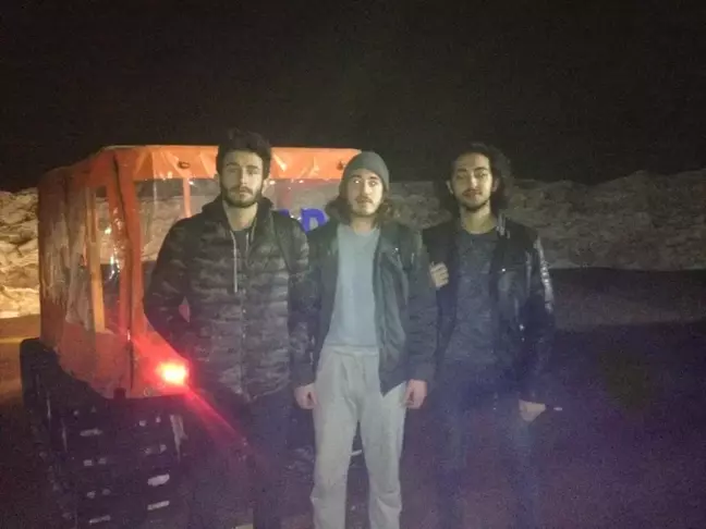 Konya'da Yaylada Mahsur Kalan 3 Kişi Kurtarıldı