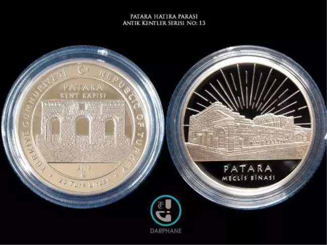 Patara Antik Kenti, Darphanenin Hatıra Parasında