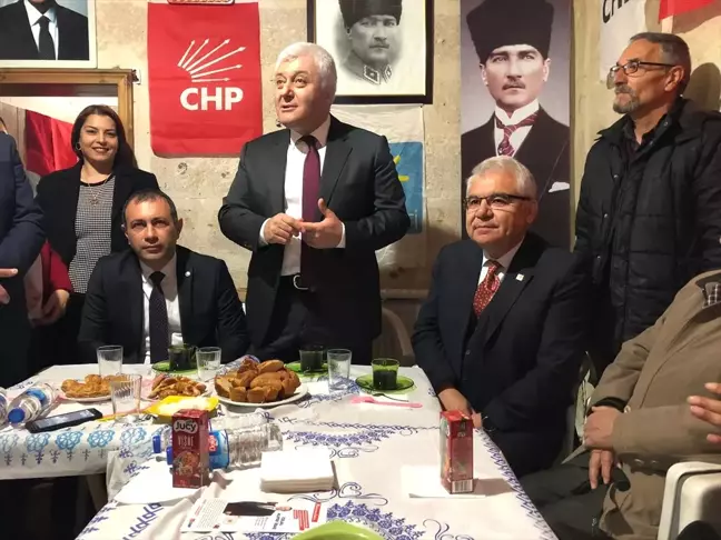 Özkan, Avanos'ta Seçim Bürosunu Ziyaret Etti