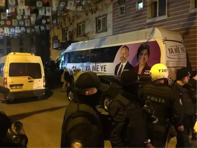 Açlık Grevindeki Hdp'lilere Operasyon: 7 Gözaltı
