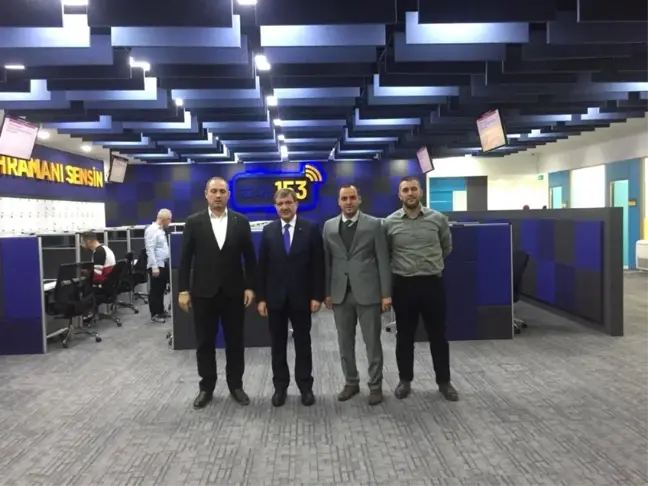 Milletvekili Şeker'den 153 Çağrı Merkezi'ne Övgü
