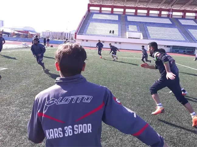 Kars 36 Spor Kağızman Gençler Birliği Karşılaşmasına Hazır