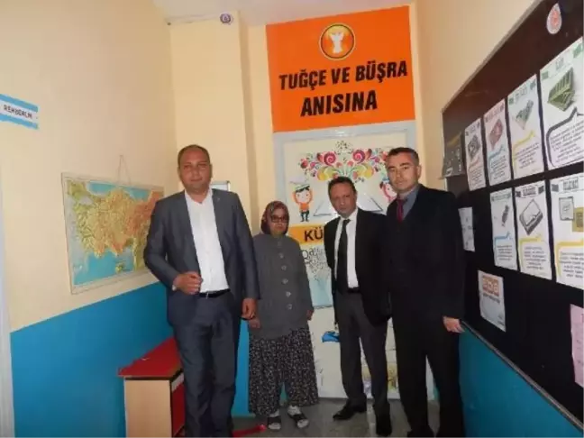 Savaştepe'de Okul Yolunda Öldürülen Kuzenlerin Adı Kütüphaneye Verildi