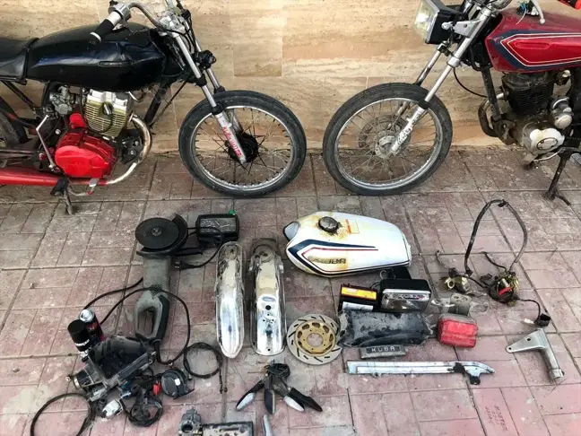 Kahramanmaraş'ta Motosiklet Hırsızlığı Operasyonu