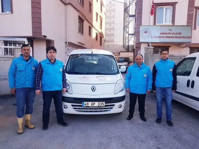 Kırşehir'de Küpe ve Aşı İşlemleri İçin Yeni Araç