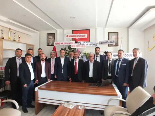 Kazımkarabekir Belediyesi'nde Devir Teslim Töreni Yapıldı