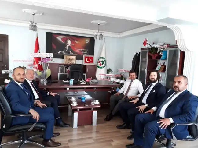 Saraçoğlu'ndan Başkan Demirci'ye 'Hayırlı Olsun' Ziyareti