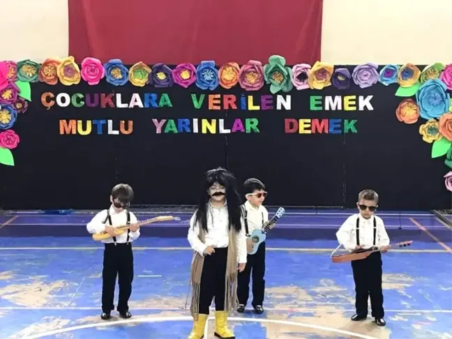 23 Nisan Ulusal Egemenlik ve Çocuk Bayramı Aydıntepe'de Coşkuyla Kutlandı
