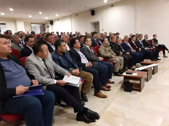 Afşin'de İlçe Koordinasyon Toplantısı Yapıldı