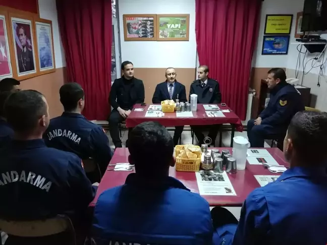 Kaymakam Bayraktar, Sarıoğlan Karakolunu Ziyaret Etti