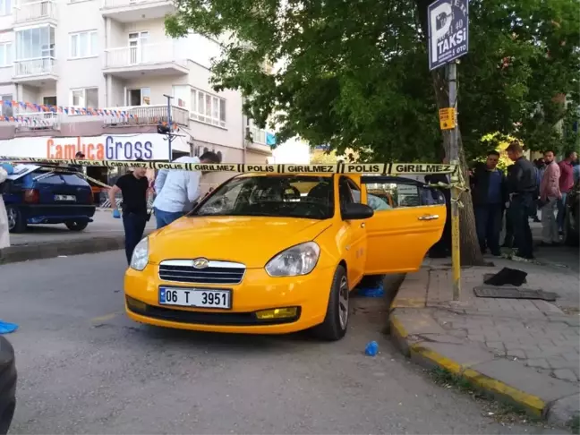 Taksiciler Arasında Silahlı Kavga: 1 Yaralı