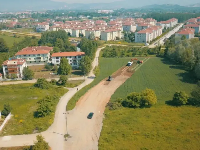 Yeni Yol Çalışmaları Koçyazı'da Sürüyor