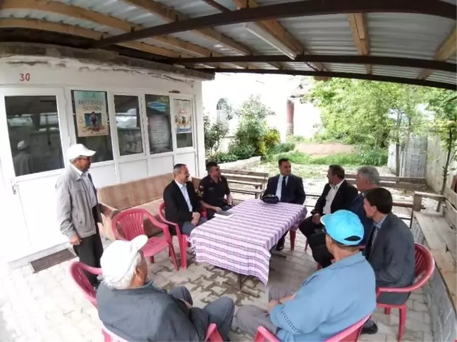Kaymakam Halim'den köy ziyaretleri