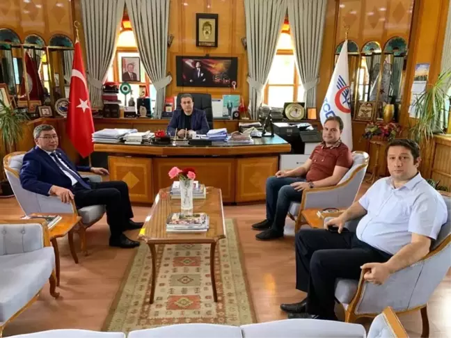 Başkan Gök'ten TCDD'ye Tarihi Eğirdir Garı ziyareti
