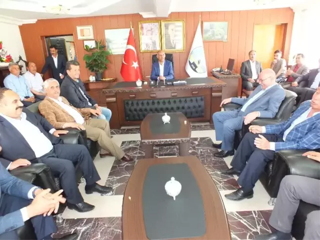 Malazgirt Belediyesinde bayramlaşma töreni düzenlendi